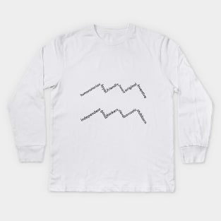 Aquarius Kids Long Sleeve T-Shirt